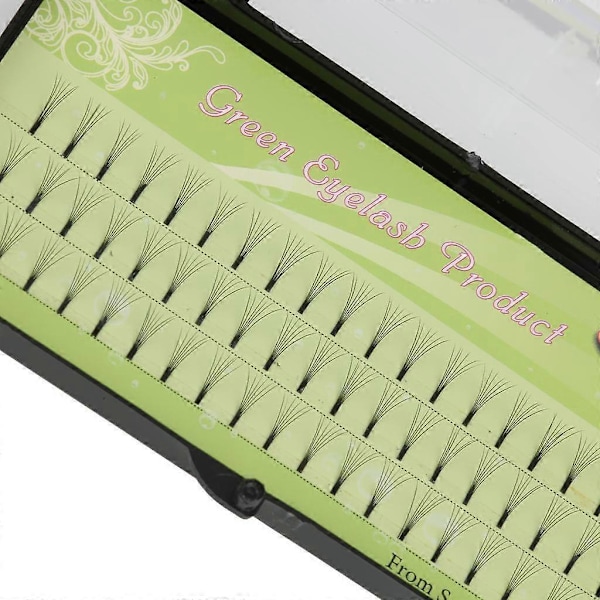 Premium Extensions Individuelle Naturlige Vipper, Pakke med 60 stk. 10mm