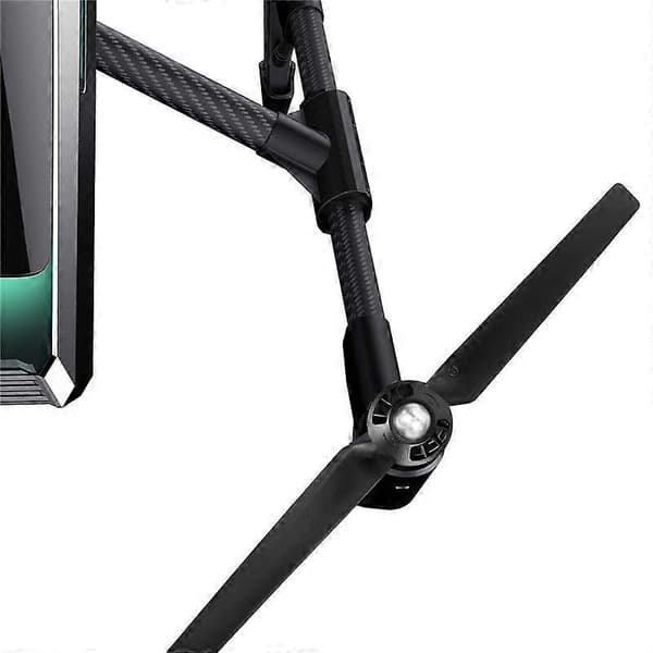 8 stk. propeller til Yuneec Q500 Typhoon 4K kamera drone reservedele Quick Release Self Locking Props erstatningsblad (sort)