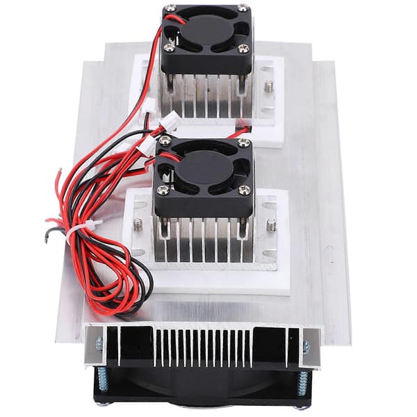 Termoelektrisk Kølesystem med 2 kerner, Halvleder Køler Aircondition DC12V