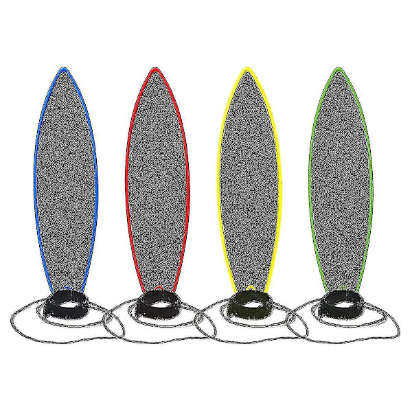 4pack Finger Surfboard, barnleksak Finger Surf Boards, fingertopp Surfboard för vuxna tonåringar pojkar flickor