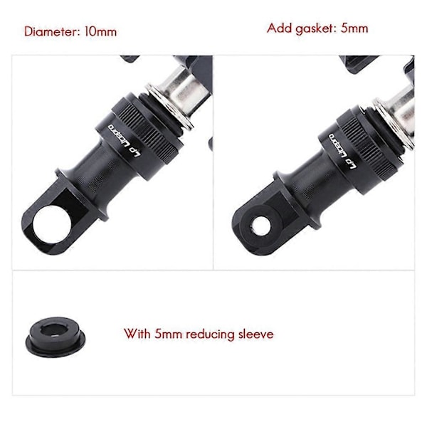 Pedal Quick Release Base til Quick Release Pedal Spænde Pedal Bærbar Ramme Monteringsadapter, Guld
