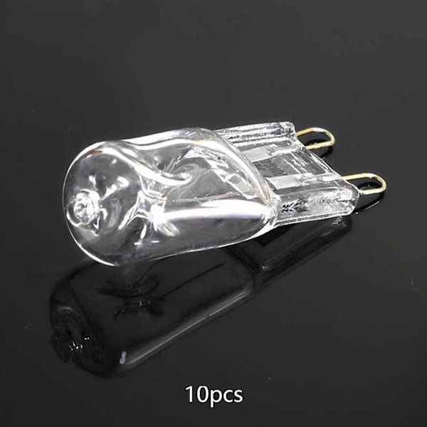 10 stk. 18W Halogenlamper G9 Pærer Alsidige, Energibesparende, Varm Hvid, til Pendler Bordlampe Lysekrone