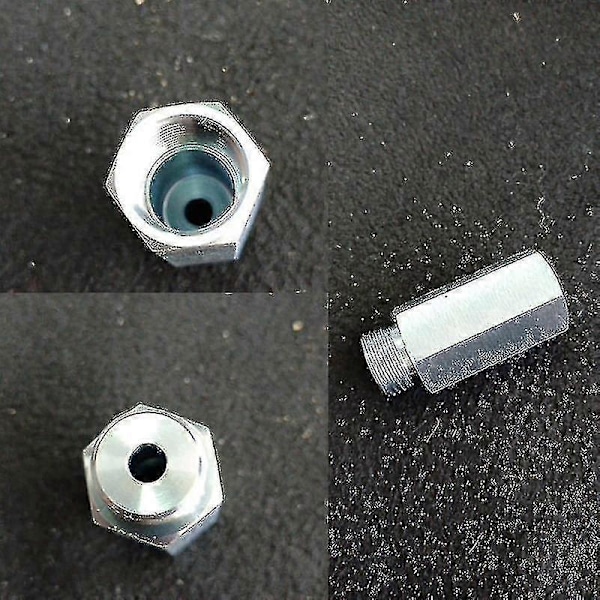 M18x1.5 Lambda O2 Ilt Sensor Forlænger Spacer Samlinger Konverter Rustfrit Stål Nyt Mærke