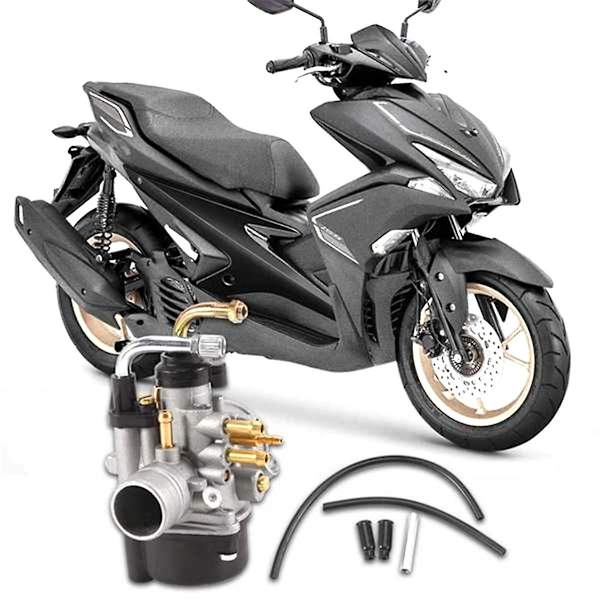 Motorcykel Förgasare PHVA17 för Aerox 50 Minarelli PHBN-17.5mm Förgasartillbehör