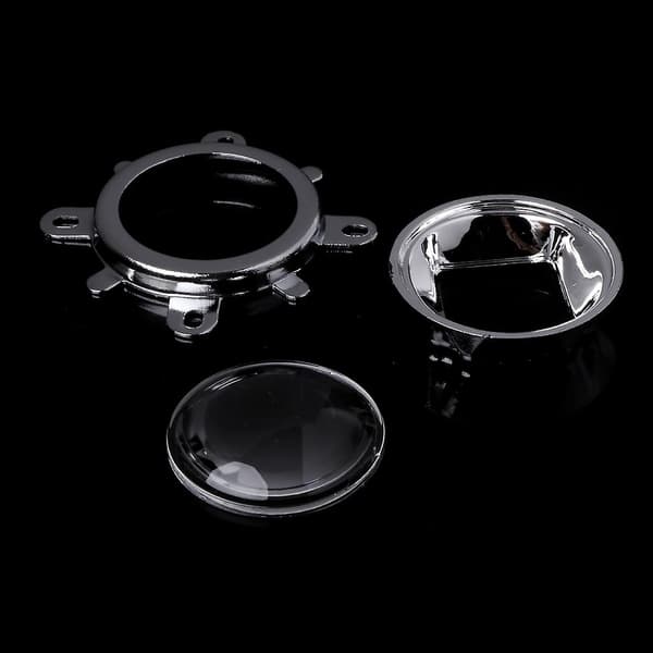 44mm Glaslins 50mm Reflektor Fast Fäste För Cob Led Diy Led 20w-100w