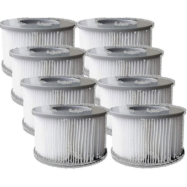 8 X Erstatningsfilterpatroner For Mspa Boblebad Spa Bassenger - Snngv-yuyu