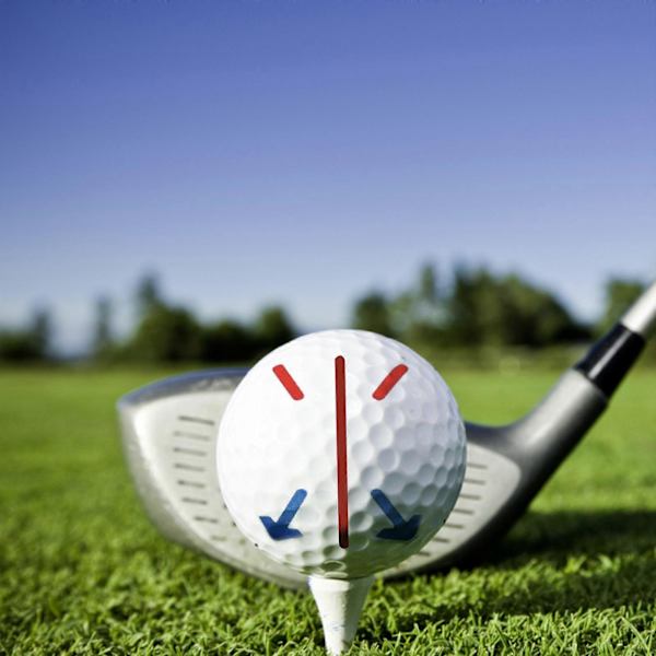 1 Sarja Golfpallomerkkejä Golfmerkkityökaluja Golfpallon Kohdistuspakkauksia Golfvarusteita