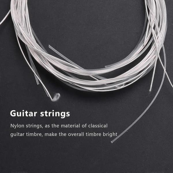 6x Nylonstreng for Klassisk Gitar--