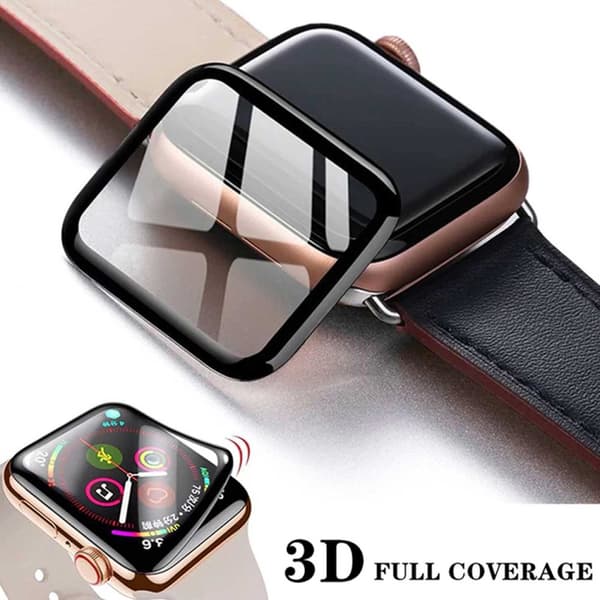 Apple Watch 1/2/3 42mm Screen Protector [3-pack] 3D Curve Display Protection