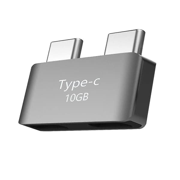 Dobbelt Type-c Kort Forlænger, Usb-c 3 Han til Hun Forlængeradapter, Video til Pro -GLS