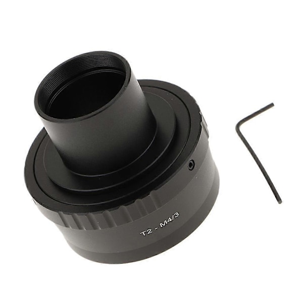 T2-ring för Micro 4/3-objektivadapter + 1,25\" 31,7 mm teleskopmonteringstub