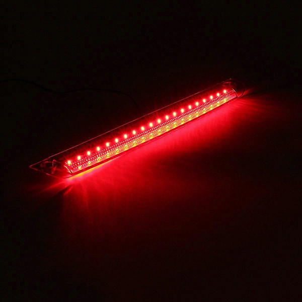 Universal Bil Motorcykel Rød 12V 20 LED 3. Højt Monteret Bremselys Baglygte Stoplys