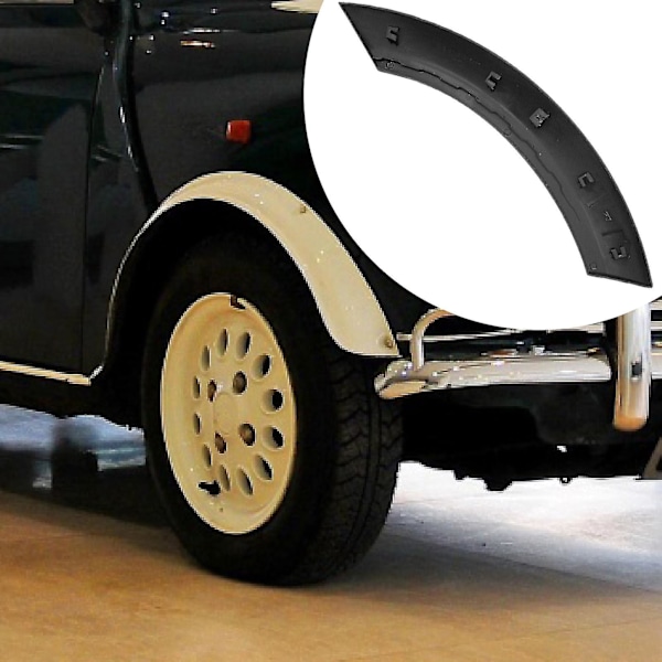 Höger främre övre stänkskärm ABS båge täcklist 51131505866 för MINI R50 Cooper 2002-2006