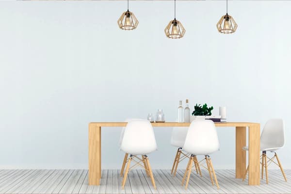 MODERNE LED-TRÆLOFT HÆNGELAMPE