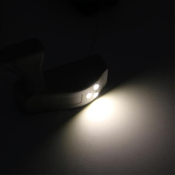 LED Skabslys, Garderobeskabs Natlys, Hængsel LED Sensor