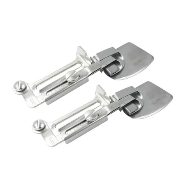Justerbar Syning Rullede Hemsøm Fod, 2 stk 15-25mm Justerbar Universal Syning Rullede Hemsøm Fod Se