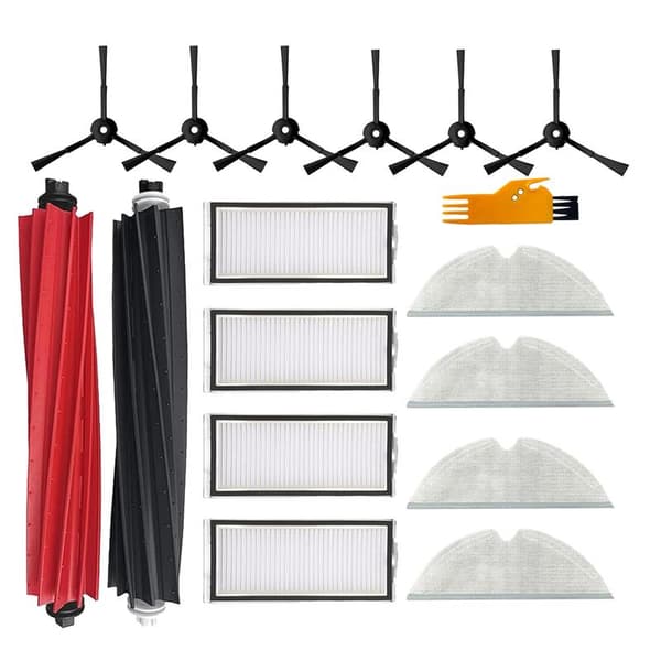 17-piece accessory kit for Roborock Q5 Pro / Q5 Pro+ / Q8 Max / Q8 Max+ vacuum cleaner