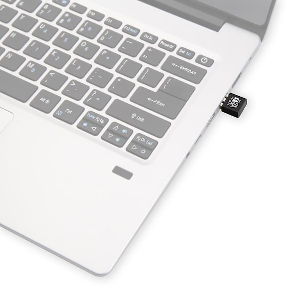 650 Mbps USB WiFi-adapter 5 GHz og 2,4 GHz Dual-Band USB Lan Ethernet-adapter 802.11AC Trådløst nettverkskort Wi-Fi Dongle-mottaker for PC Stasjonær Laptop