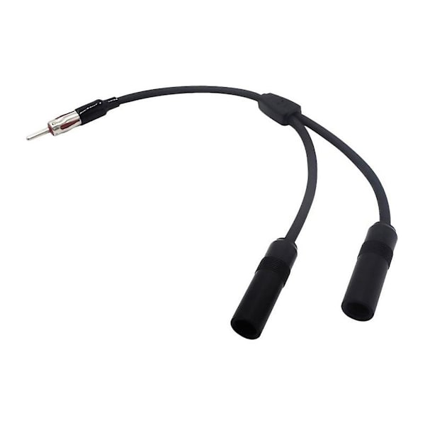 50 cm:n Auton Antennijatkaajakaapeli, Uros-Naaras, Auton AM/FM-Radion Sovitinkaapeli