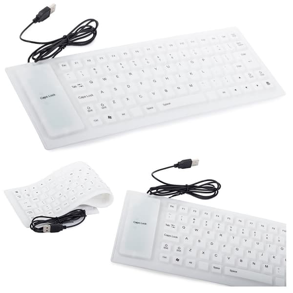 Silent Silicone Keyboard - Bendable (EN)