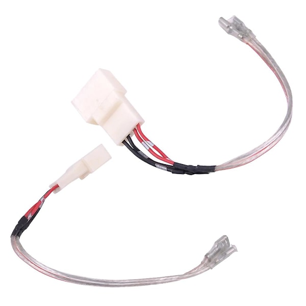 2 stk Bil Diskant Høyttaler Dash Front Speaker Wire Harness Kabel Adapter Passer For 2016 2017 2018 2019