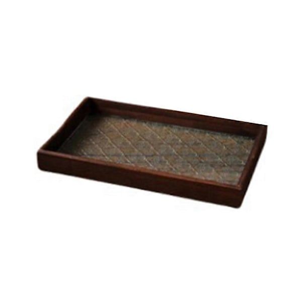 Glas Multifunktionel Kop & Kande Holder Fade Bord Organizer Frugt Snack Bakker til Skrivebord Badeværelse Bord Køkken Fester D