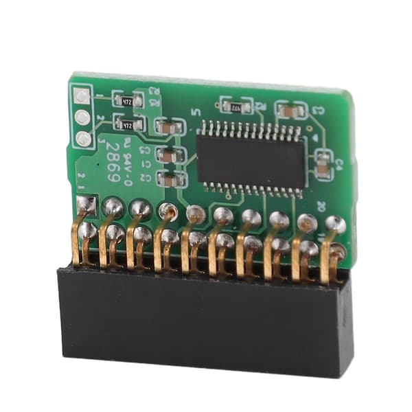 20Pin TPM 2.0 Modul Vertikal Trusted Platform Module til AOM TPM 9665V TCG 2.0