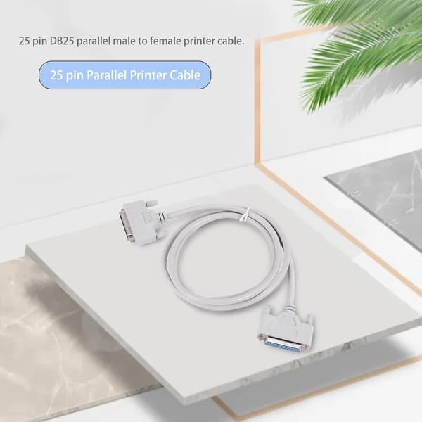 25-Pin DB25 Parallel Han til Hun Printer DB25 M-F Kabel 1,5M Computer Kabel Printer Forlængerkabel