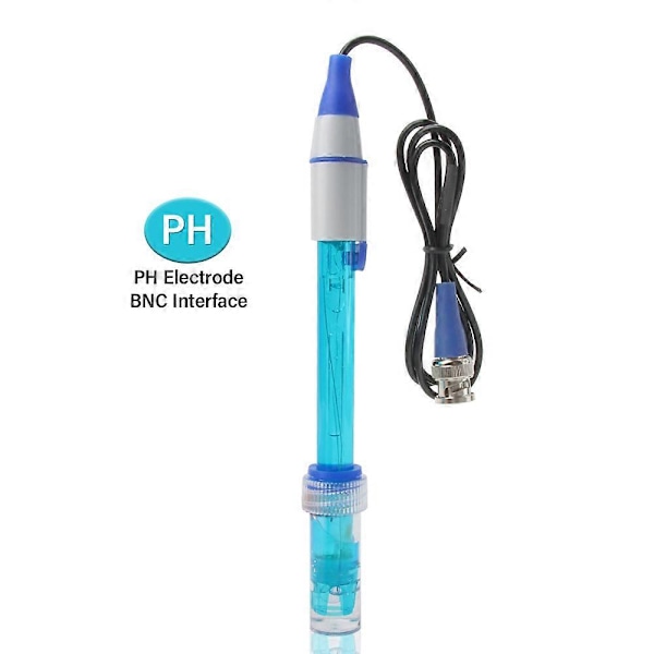 PH Erstatningsprobe Akvarium Hydroponisk Laboratorie Elektrode PH Måler Probe BNC Stik PH Måler Sensor