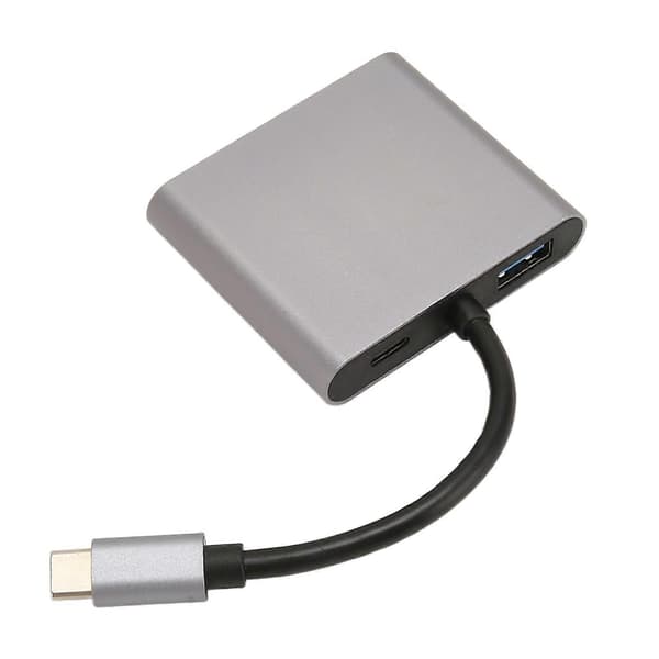Typ C till Dubbel HD Adapter USB C till Dubbel HD Dockningsstation MST Multi Screen Display HD 4K Adapter