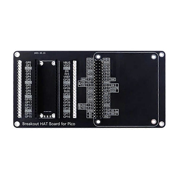 Udvidelseskortmodulkit til PICO W GPIO Udvidelseskort 4-vejs Smart Relæ IO Sensor Fejlfinding Modulkit