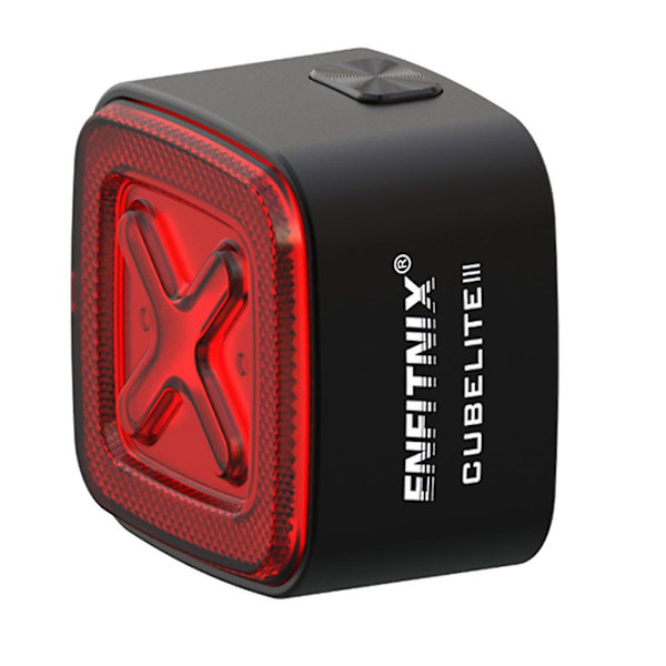 CubeliteIII Cykellygte Smart Baglygte Automatisk Bremse Baglygte Ultra Lys LED Advarsels Natlys