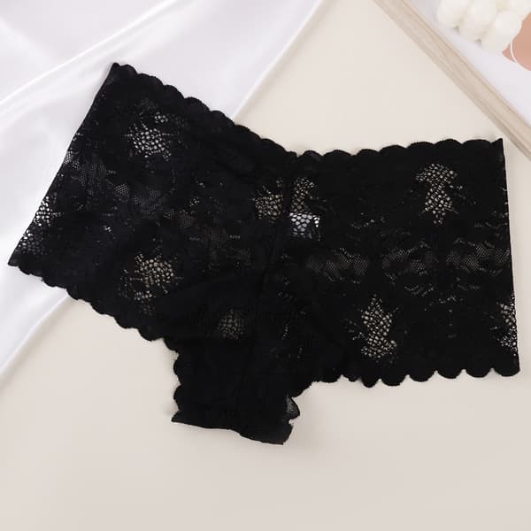 Lace panties, soft breathable fabric M