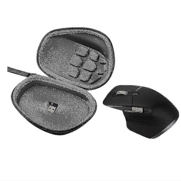 Hardt Etui Beskyttelse For Logitech Mx Master 3 / 3s Avansert Trådløs Mus Reise Bærbar Mus Veske Hardt Skall Tilbehør