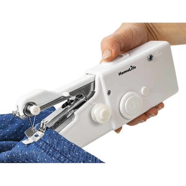 Fast Stitch handheld sewing machine - small, light, portable, battery-powered