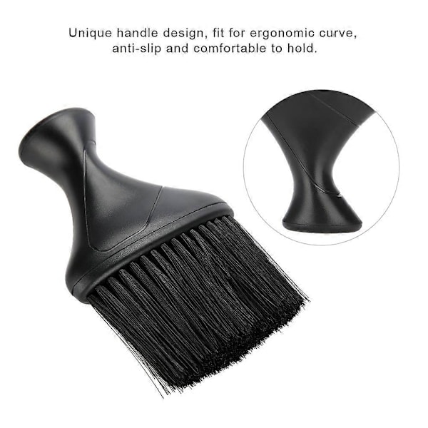 Mjuk Hårrulle Halsdammsugare Frisör Hårsax Styling Rengöringsborste
