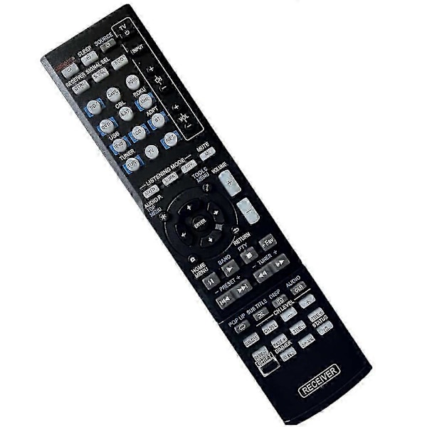 Erstatningsfjernkontroll for Pioneer Vsx-529 Vsx-529-k Vsx-529-s Vsx-80 Av A/v Receiver