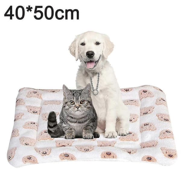 Vadderad sovmatta för hundar och katter för höst/vinter (40*50cm)