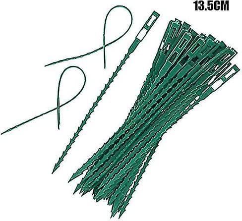 Justerbara växtbindningar återanvändbara kabelbindningar för trädgård hushåll
