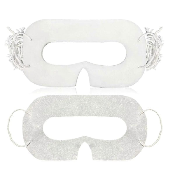 100 stk. Universal Engangs VR Øjenmaske Til Quest 3 VR Headset Tilbehør Svedtransporterende Åndbar Øjenbeskyttelse 2024THO