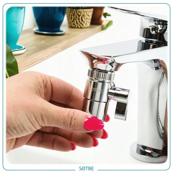 Aerator with switch G1/2 adapter for bidet mixer with water shower