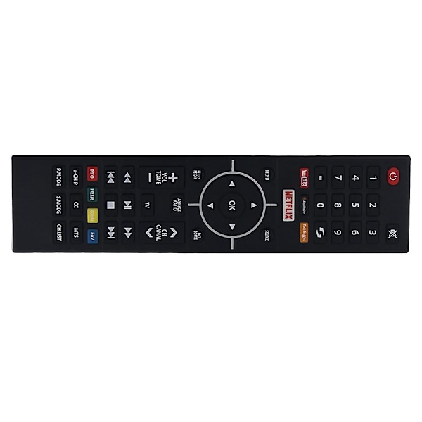 Ny Fjärrkontroll för UHD 4K TV WE50UB4417 WE55UB4417 WD40FB2530 ELSW3917BF E4SFT5017 E4STA5017