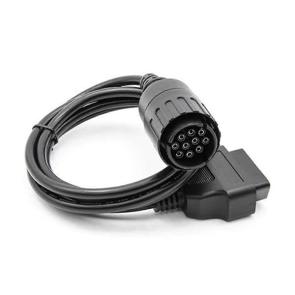 For D Kabel 10 Pin Adapter Til 16Pin OBD2 Scanner Forlængerkabel