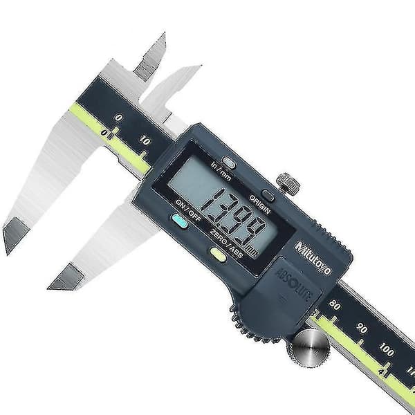 Mitutoyo Digital Skydelæser 6 tommer 150 mm Rustfrit Stål LCD Nonius Skydelæser