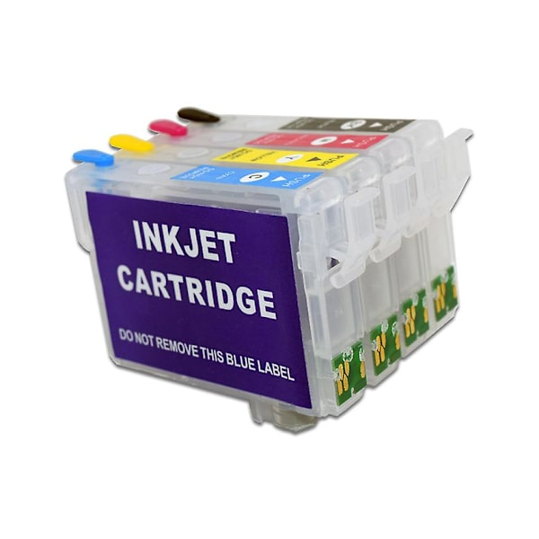 Täytettävä mustekasetti kertakäyttöisellä sirulla Epson 604 604xl XP-2200 XP 2205 3200 3205 4200 4205 WF 2910 2930 2935 2950
