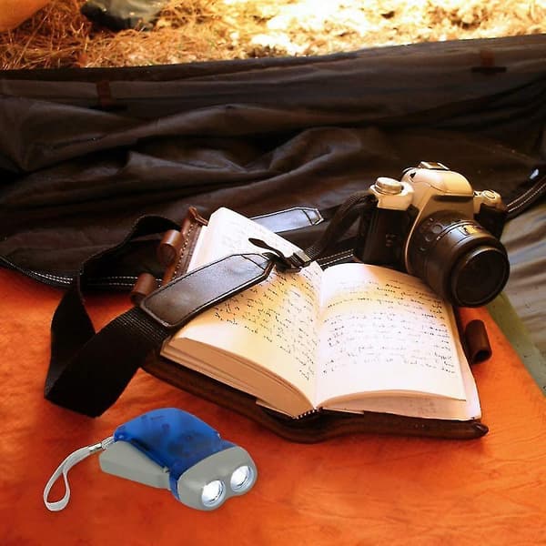 Hand Crank Ficklampa