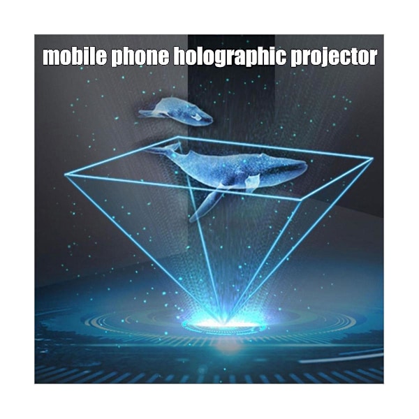 3D Holografisk Projektion DIY Børneuddannelseslegetøj Videnskabeligt Eksperiment Teknologiproduktion til