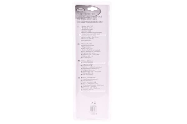 LED-tarkastusvalo COB 120 lm 6500 K 3×AAA