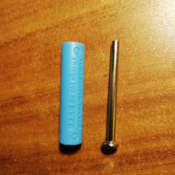 Universal 10440 Aaa Storlek Dummy Fake Batteri För Fodral För Skal Platshållare Cylinder Ledare Använd Med Uppladdningsbart Batt