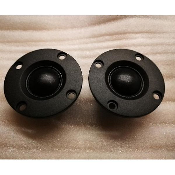 2 st Diskanthögtalare 1,5 tum 6 ohm 30W Dome Silke Film Diskanthögtalare Hifi Diskant Högtalare Ljudhögtalare Med Värmekylare